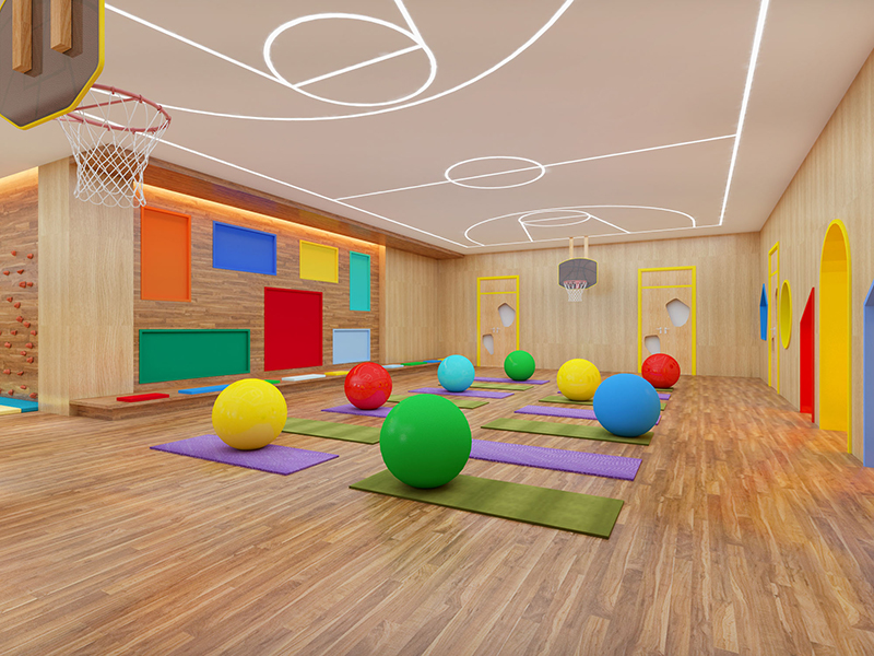 kindergarten原木幼兒園裝修設計案例