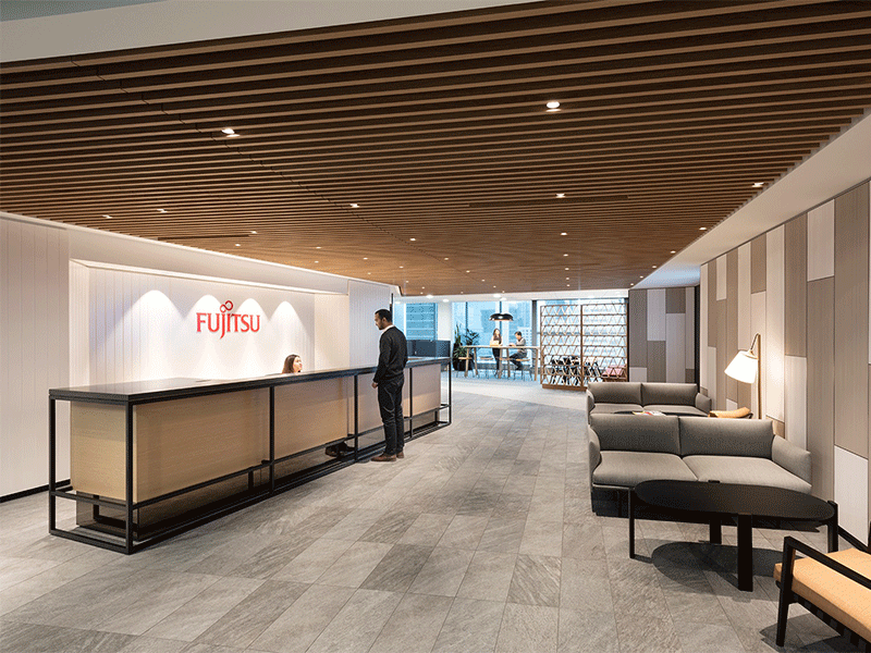 現代簡約it行業辦公室裝修設計案例