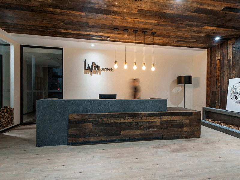 杭州860方新中式辦公室裝修設(shè)計實景圖