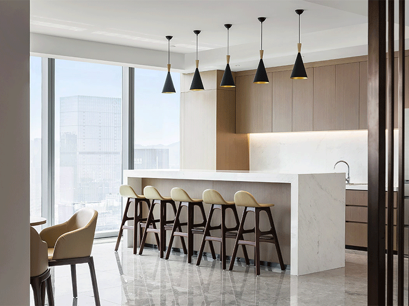 杭州958方新中式辦公室裝修設(shè)計風格