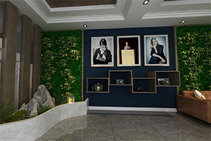 500方現代簡約辦公室裝修設計案例