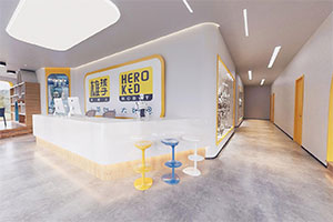 雄孩子機器人培訓機構(gòu)裝修全景