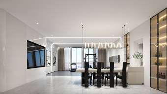 融合古典韻味與現代氣息的中式辦公室裝修設計