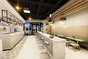 簡約剁椒魚頭餐飲店裝修設計案例