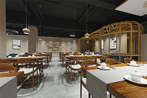 700方餐廳裝修設(shè)計全集圖