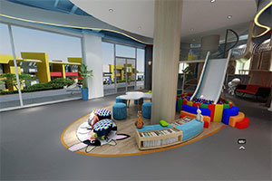 恒佳國際教育機構(gòu)裝修設(shè)計全景案例