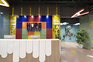 猴撲流行藝術(shù)培訓(xùn)機構(gòu)裝修設(shè)計全景圖