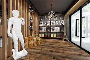 藝術(shù)畫室培訓(xùn)機構(gòu)裝修設(shè)計效果圖