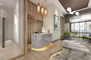 中式古箏培訓教室裝修全景