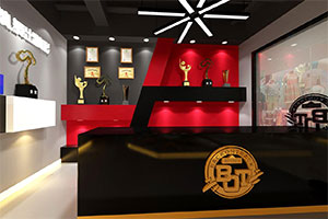 街舞培訓(xùn)機構(gòu)裝修設(shè)計全景