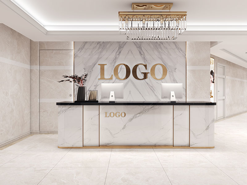 高端大型美容院裝修設(shè)計(jì)效果圖