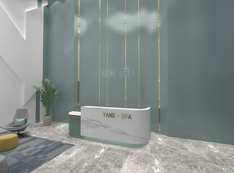 韓式皮膚管理美容院設(shè)計(jì)裝修案例